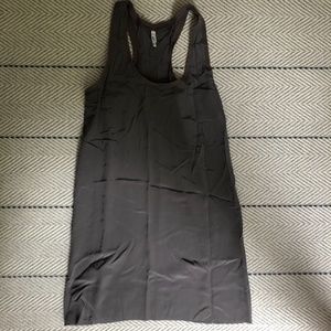 Joie Razorback Silk Tank Dress w/Pocket